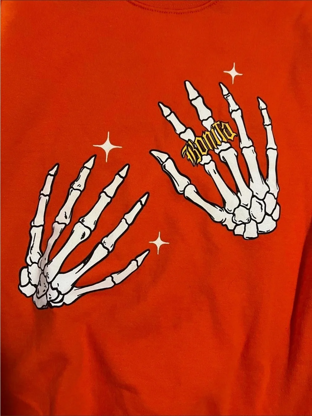 Skelton sweater Viva La Bonita size medium  unisex